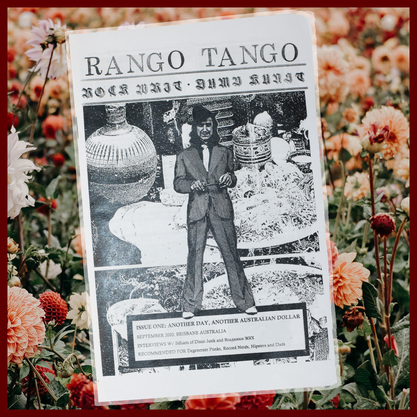 Rango Tango Issue One: Another Day, Another Australian Dollar [Zine]